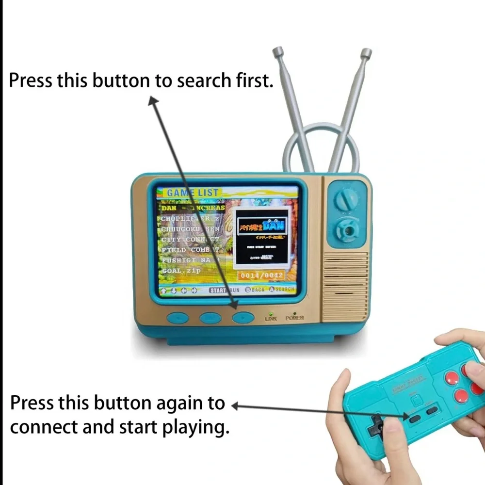 Adidas Retro Console - Teal and Gold